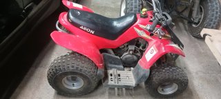 Quad Aeon 50 Infantil Rojo