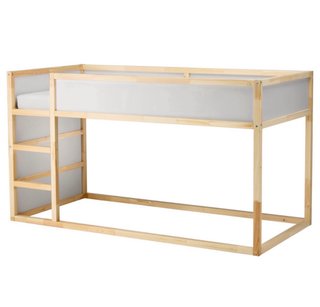 Cama alta Kura IKEA