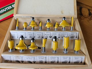 Set 15 frese per legno