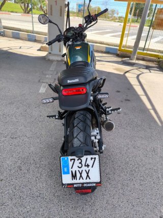 Benelli Leoncino 500 Trail Negra/Amarilla
