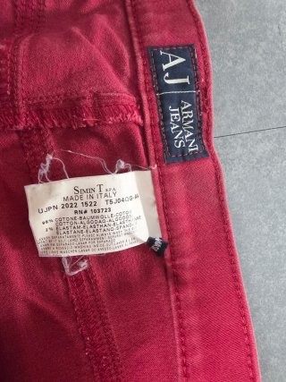 Jeans Armani Jeans Rossi Cotone Stretch W30