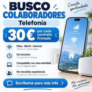 Colaborador comercial telefonía