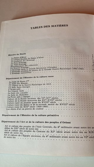 L’ Ermitage guide book Fr
