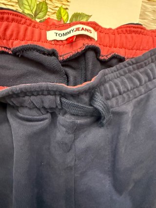 Pantalone tuta uomo Tommy Jeans blu