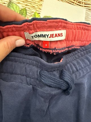 Pantalone tuta uomo Tommy Jeans blu