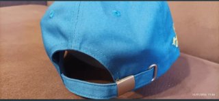 Cappello Ayrton Senna Nacional Blu Regolabile