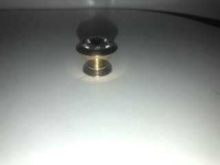 Manopola/Pomello 20 mm METALLICO Oro + Cristallo Strass