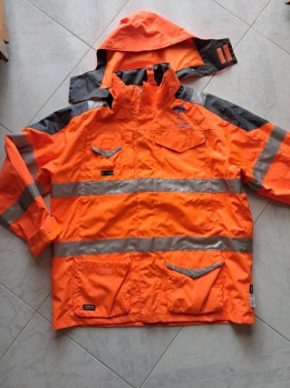 Giacca da lavoro arancione Cofra
