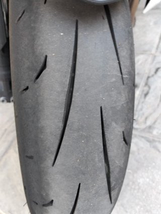 Honda Naked Blanca y Negra