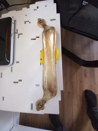 Maniglia portone ottone primi '900