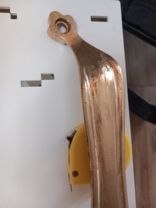Maniglia portone ottone primi '900
