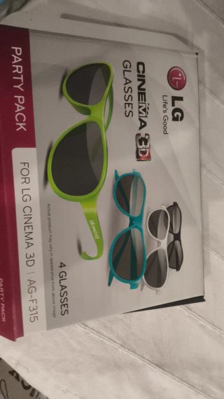 Gafas 3D Nuevas (TV/Cine)