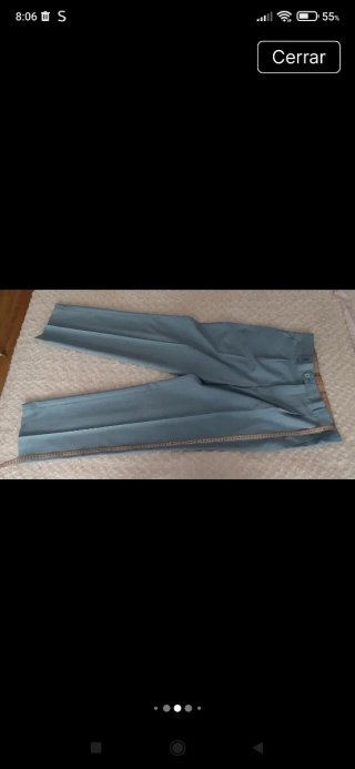 Pantaloni eleganti blu da uomo