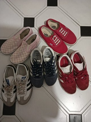 Lote Zapatillas Vans y Adidas