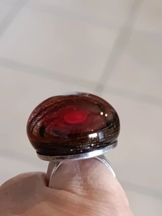 Anello Galassia Did'Murano Argento 925