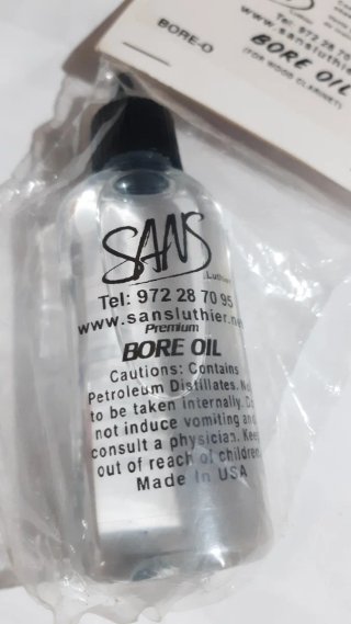 Aceite Bore-O SANS para clarinete