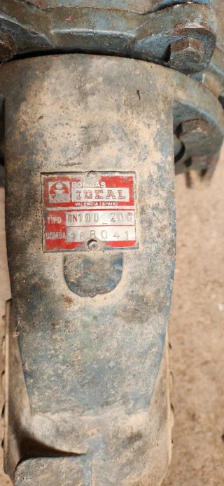 Bomba Centrífuga de Agua