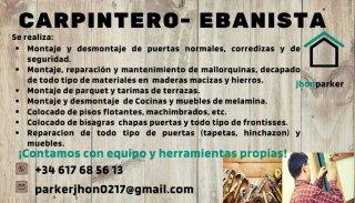 Servicio de carpintería ebanista