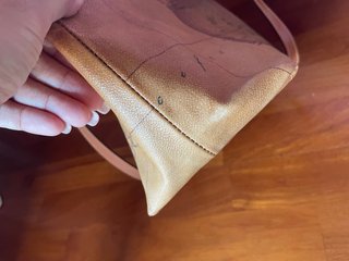 Borsa con stampa mappa a spalla