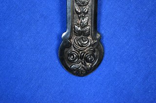Crucifijo Eberle Antiguo Lobulado Bitono