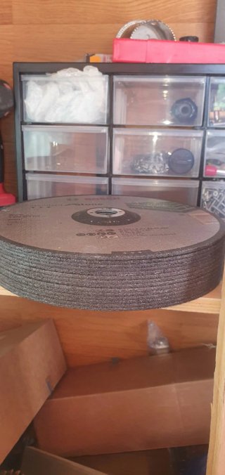 Disco de corte  radial 230 para piedra