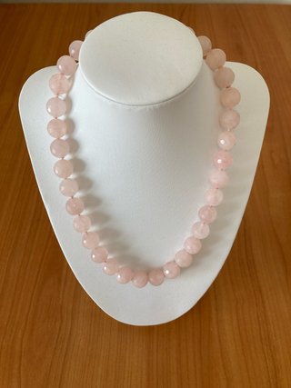 Collana Quarzo Rosa Donna