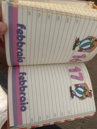 Diario vintage Asterix 1988 Virca
