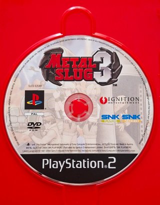 Metal Slug 3 PS2 PAL ESP | Disco + Manual Original