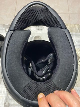 Casco Piaggio S 55 Negro Scooter