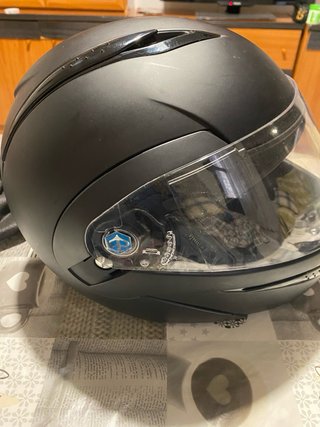 Casco Piaggio S 55 Negro Scooter