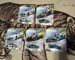 Hot Wheels Aero Styles Colección Completa