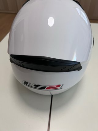 Casco Moto LS2 Talla S Blanco.Sin uso