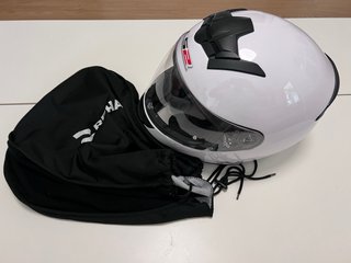 Casco Moto LS2 Talla S Blanco.Sin uso