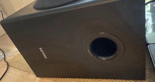 Minicadena Philips DVD Home Cinema Negra