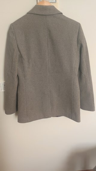 Blazer pata de gallo marrón