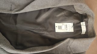 Blazer pata de gallo marrón