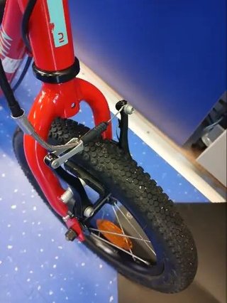 Bicicleta 14 pulgadas niños 3-5 Años 2 en 1 Discover 500