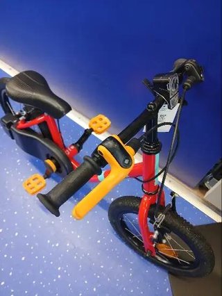 Bicicleta 14 pulgadas niños 3-5 Años 2 en 1 Discover 500