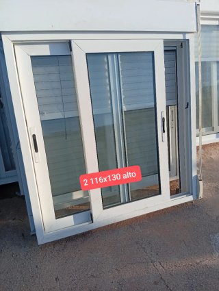 Ventana Aluminio 44x114 Alto