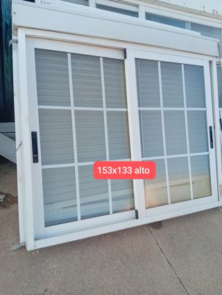 Ventana Aluminio 44x114 Alto