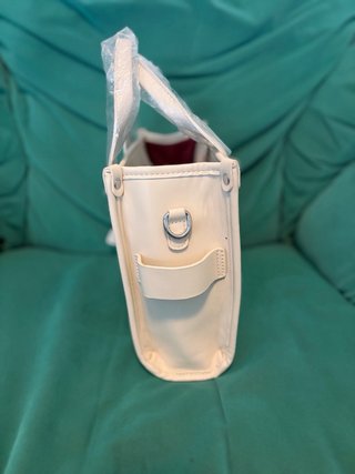Borsa Tote Effetto Rafia Beige Nuova