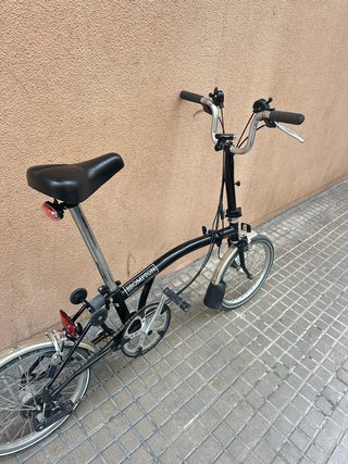 Brompton 6 Velocidades Negra