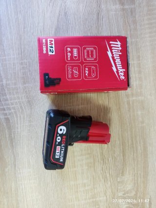 Batería Milwaukee M12 12V 6.0Ah