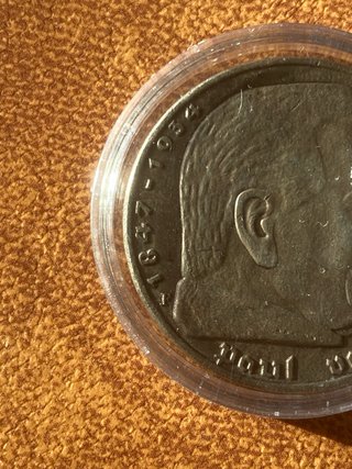 Alemania III Reich 5 Marcos 1936 (F) PLATA