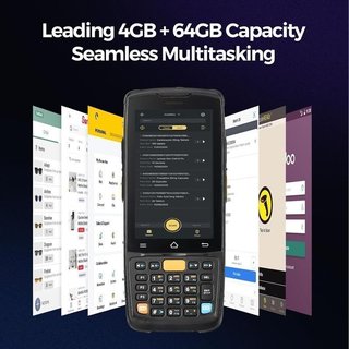 PDA Scaner códigos barras Android 14 teclado NUEVO
