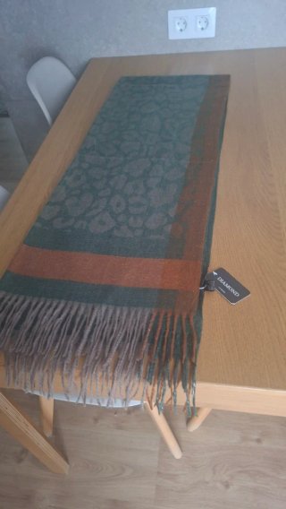 Pañuelo elegante 20% lana cashmere Diamond