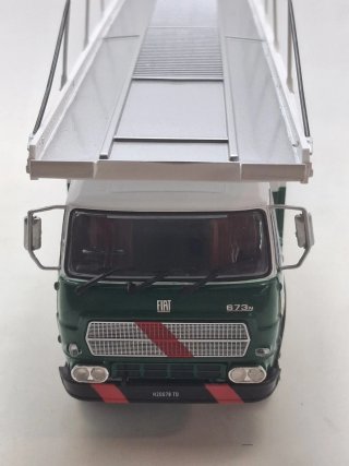 Fiat 673N camion bisarca Altaya 1:43.Nuovo