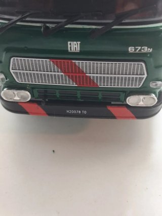 Fiat 673N camion bisarca Altaya 1:43.Nuovo