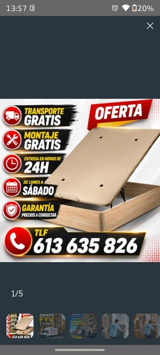 Mudanzas con grua plataforma