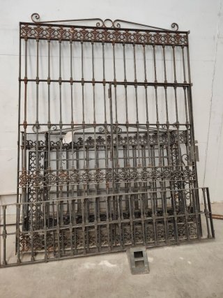Rejas de hierro forjado antiguas